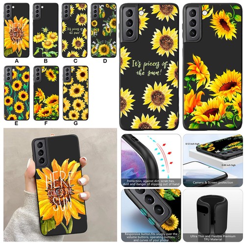 Custodia telefono girasole per
